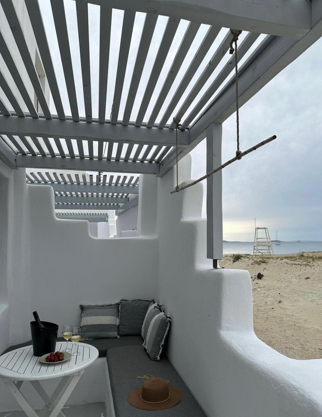 Naxos City Flisvos Beach Studios מראה חיצוני תמונה